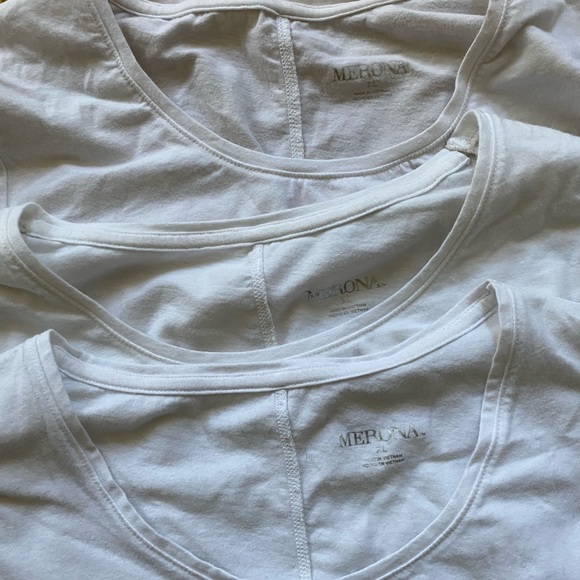 (Bin 38)  Merona from Target crew neck LS t-shirts, 3 of them, XL - Picture 4 of 9